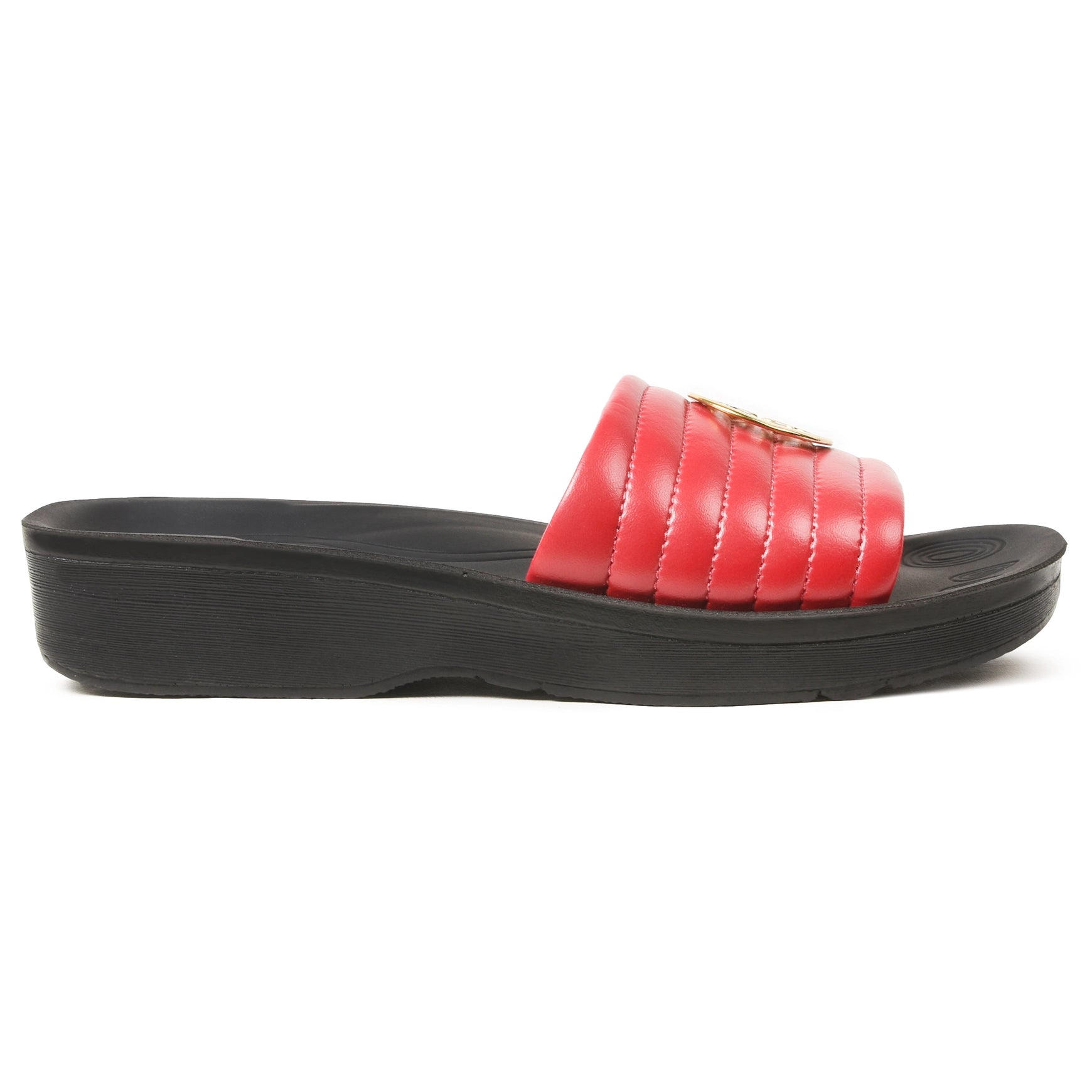 Aerothotic - Orthopedic Casual Slides For Women, OTIS - Red (L0353)